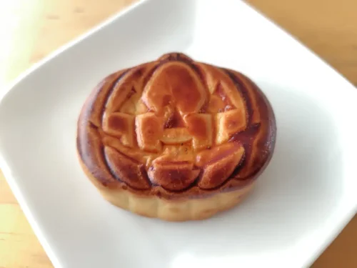ハロウィン限定かぼちゃの月餅